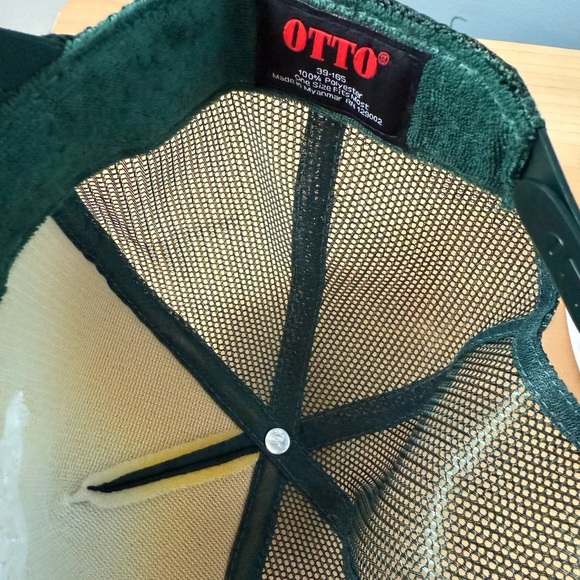 Lake Lady  Foam Trucker Snapback Hat DARK GREEN - Picture 6 of 7